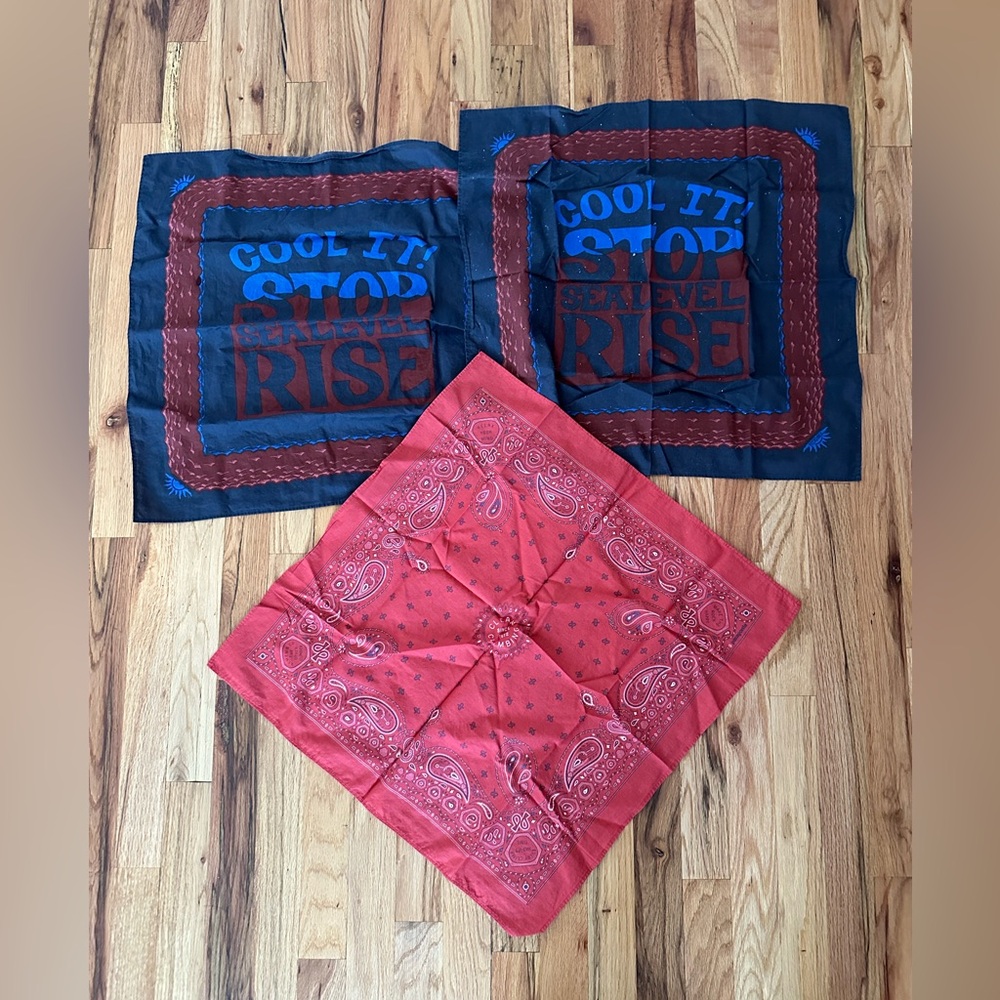 3 Patagonia Handkerchiefs Bandanas